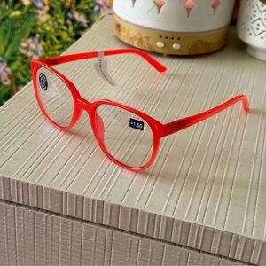 Anthropologie peepers blue light reading glasses power +1.5